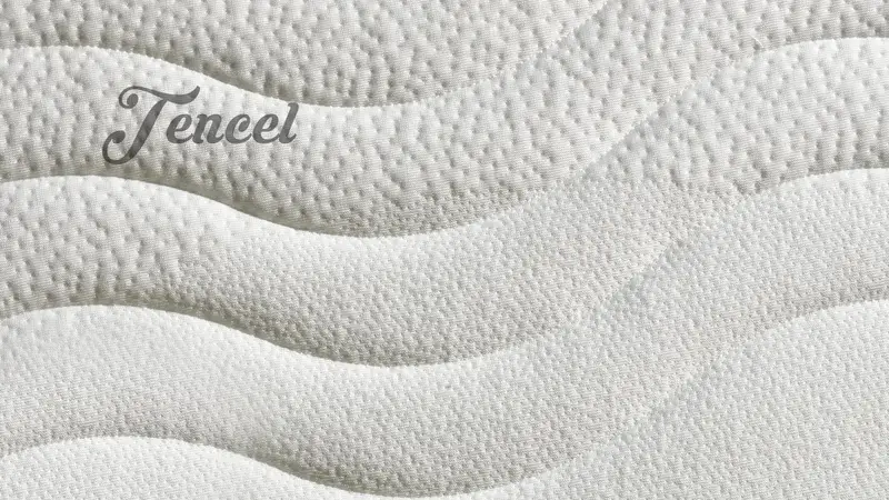 Detail látky poťahu Tencel
